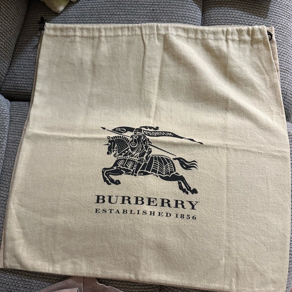 Authentic Burberry Dust Bag 18 1/2 “ L and 18 “ W